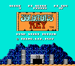 Solomon's Key screenshot 4 for NES